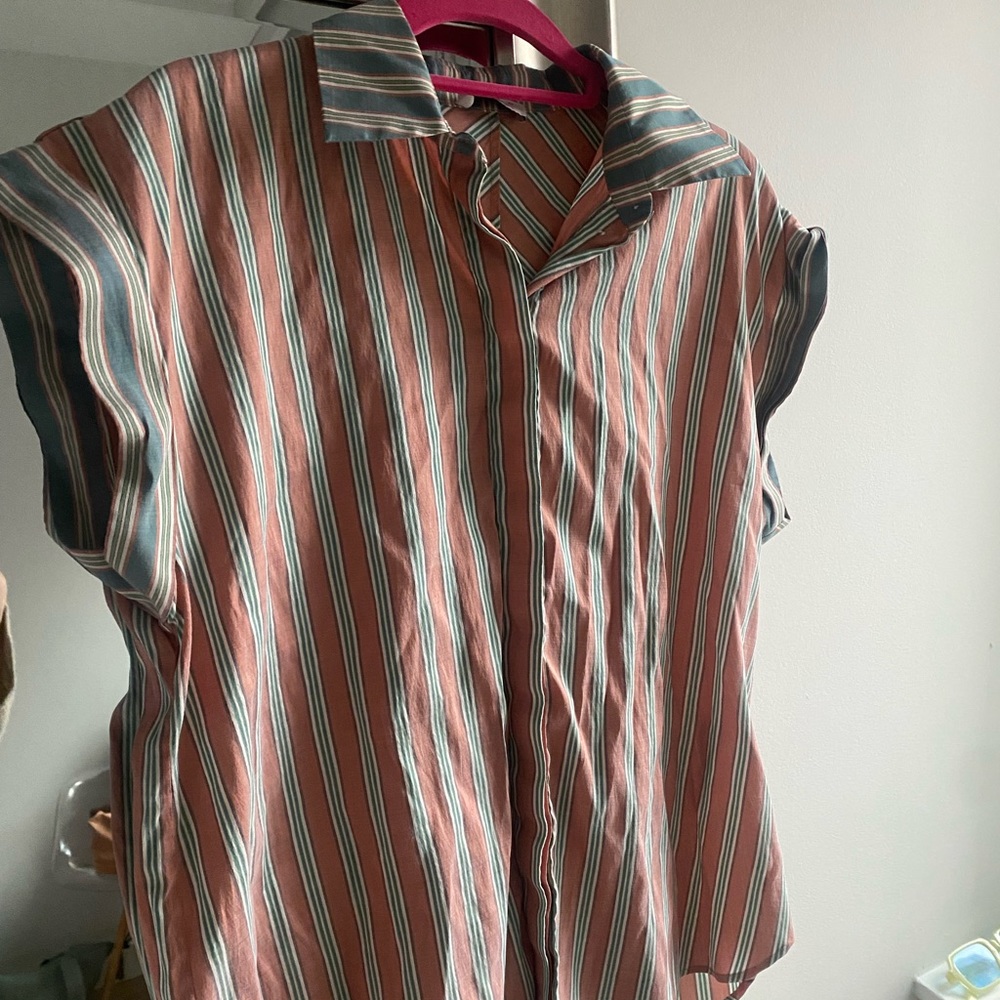 Sandro striped button down